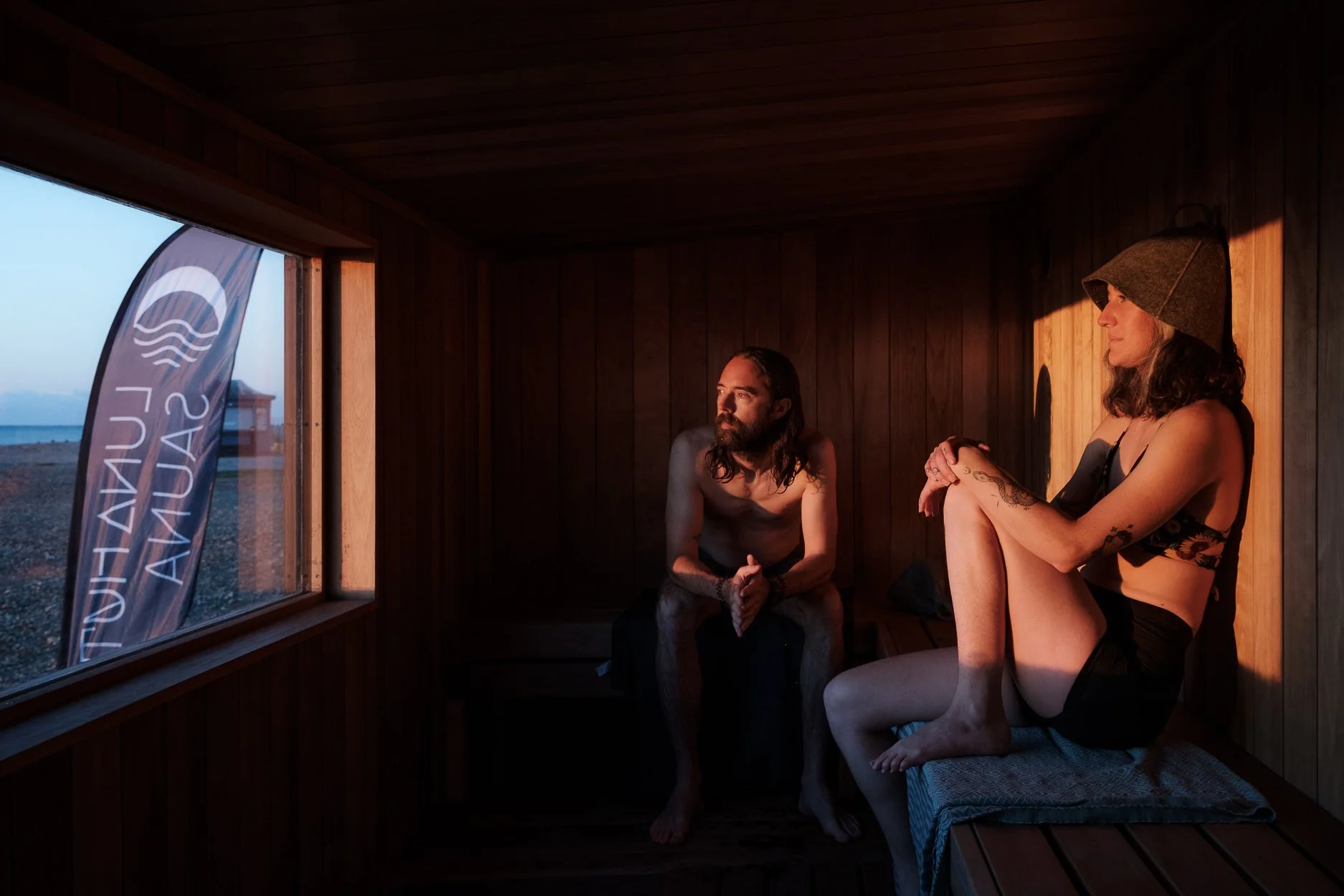 Luna Hut Sauna Café Brighton — photo 3